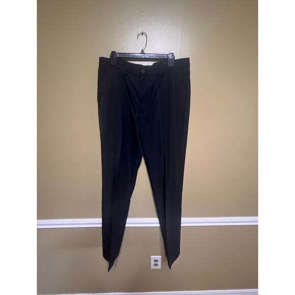 Men’s Black Haggar Dress Pants - Picture 1 of 13